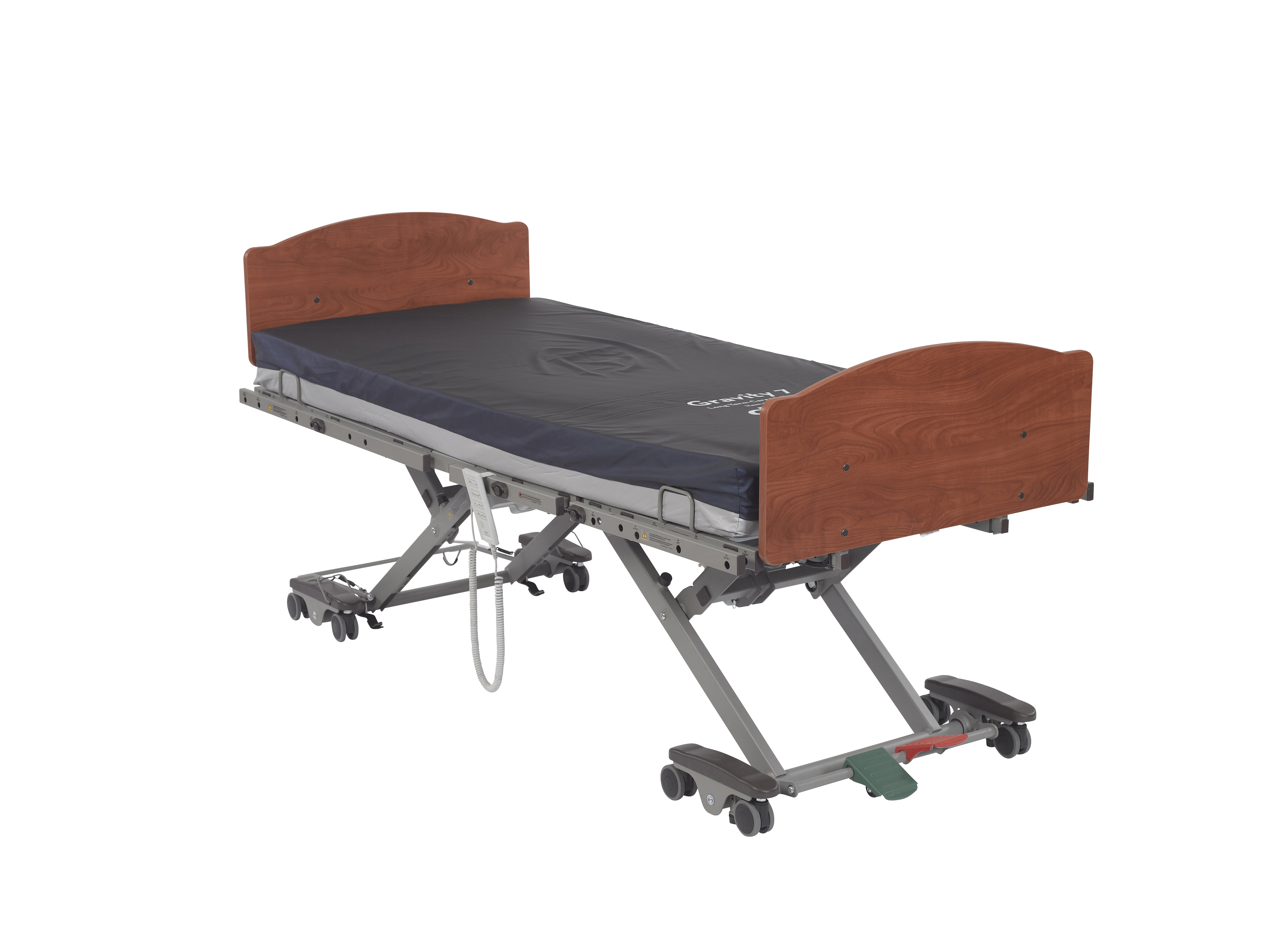Long Term Care Fully Adjustable Trendelenburg Low Bed